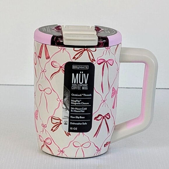 NWT LIMITED EDITION BruMate Müv 15oz, BOWS 🎀 - Picture 2 of 5